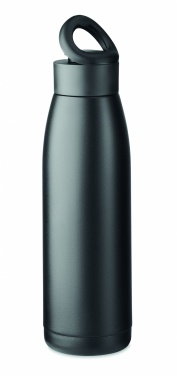 Logo trade advertising products picture of: Heat-cool double wall bottle