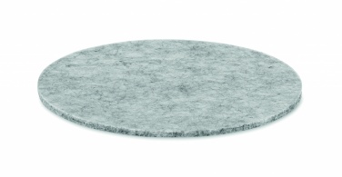 Logo trade corporate gifts image of: Round coaster in RPET felt