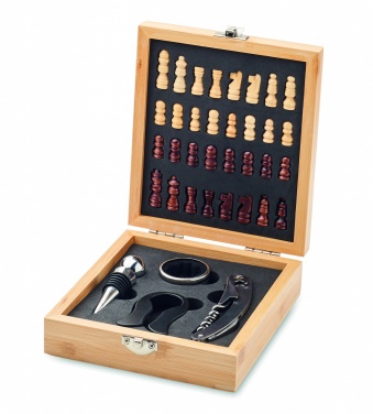 Logotrade promotional merchandise photo of: Chess board wine set
