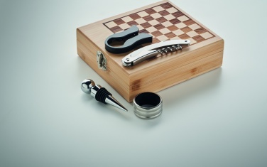 Logotrade promotional product image of: Chess board wine set