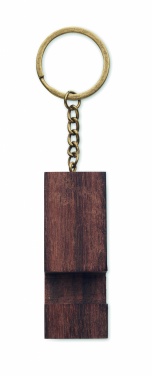 Logo trade promotional product photo of: Key ring with phone stand Hyvinkää