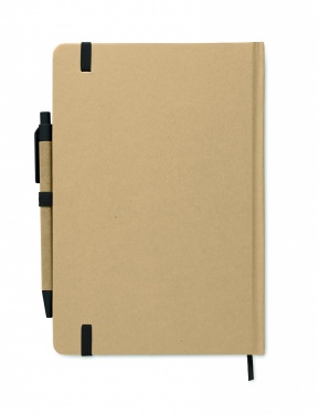 Logo trade promotional products picture of: A5 notebook in recycled carton