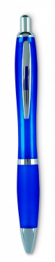 Logo trade corporate gift photo of: Riocolor Ball pen in blue ink
