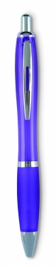 Logo trade advertising product photo of: Riocolor Ball pen in blue ink
