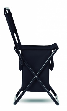 Logo trade promotional item photo of: Foldable 600D chair/cooler