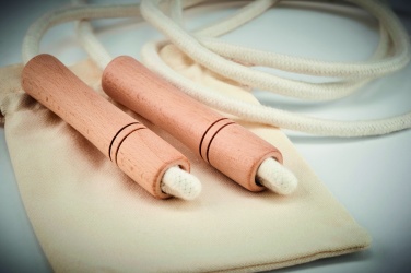 Logo trade promotional items image of: Cotton skipping rope