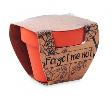 Logotrade promotional merchandise image of: Terracotta pot 'forget me not'