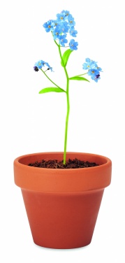 Logo trade promotional products picture of: Terracotta pot 'forget me not'