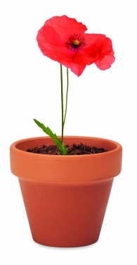 Logotrade promotional merchandise photo of: Terracotta pot 'poppy'