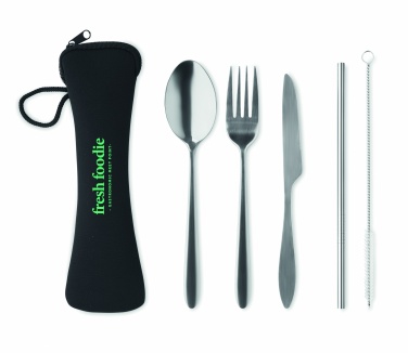 Logo trade advertising product photo of: Cutlery set stainless steel