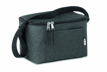 Logo trade advertising products image of: 600D RPET Cooler bag for cans
