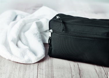 Logo trade promotional items picture of: 600D RPET toilet bag