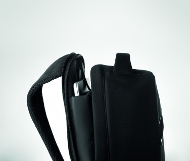 Logo trade promotional giveaways image of: 600D RPET backpack