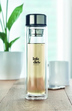 Logotrade business gift image of: Bottle with touch thermometer