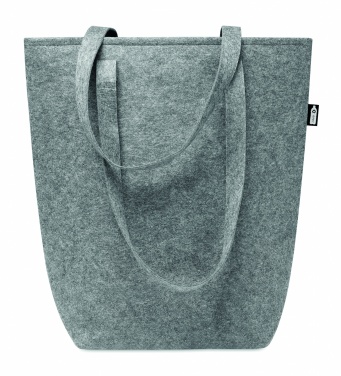 Logo trade corporate gift photo of: RPET felt shopping bag
