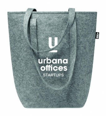 Logotrade advertising products photo of: RPET felt shopping bag