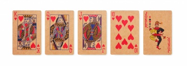 Logo trade promotional merchandise image of: Recycled paper playing cards