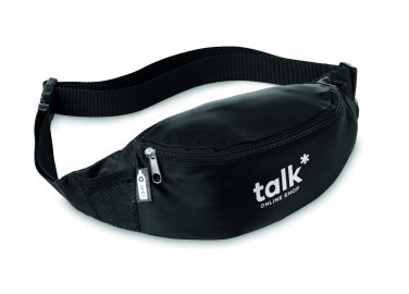 Logo trade promotional merchandise photo of: 210D RPET fanny bag