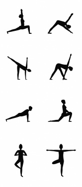 Logotrade promotional items photo of: Fitness yoga matt rope and bag