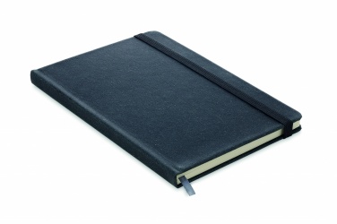 Logo trade promotional products image of: Recycled Leather A5 notebook