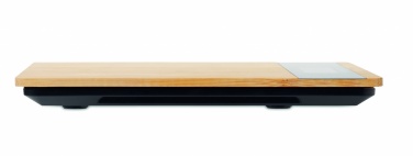 Logo trade promotional gifts picture of: Bamboo digital kitchen scales