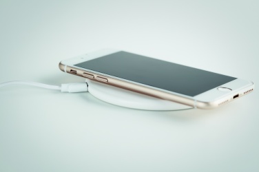 Logo trade promotional merchandise picture of: ABS wireless charger 10W