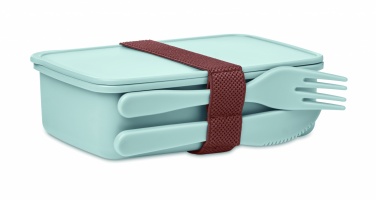 Logo trade promotional giveaways picture of: Lunch box with cutlery