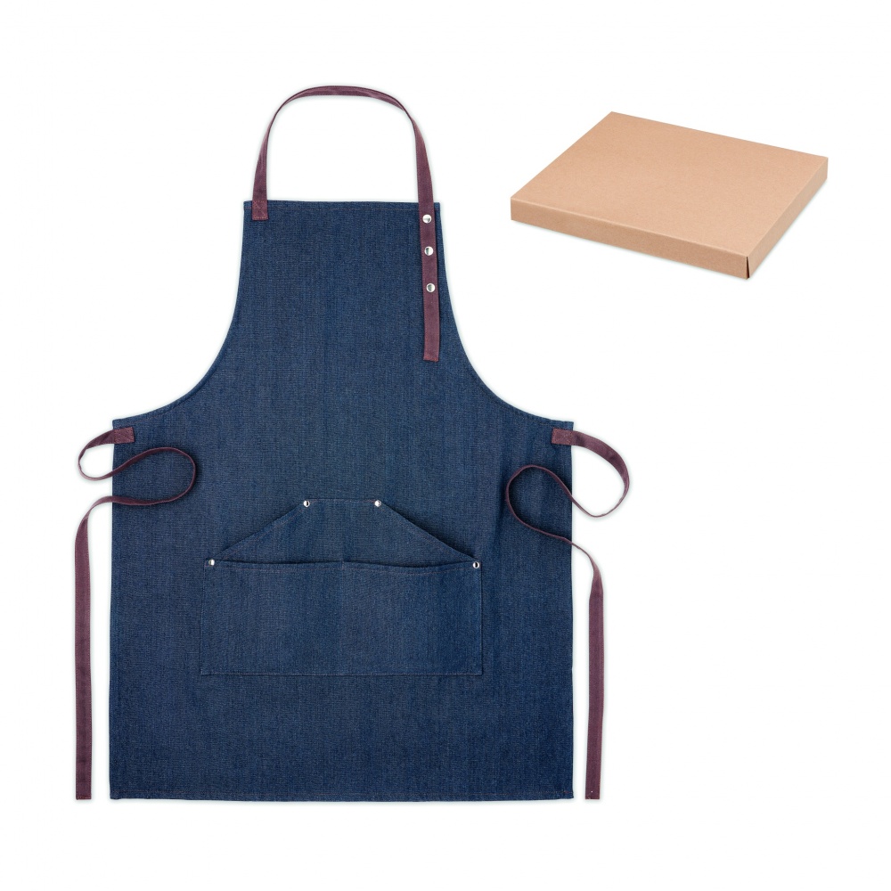 Logo trade promotional products picture of: Denim apron 240 gr/m²