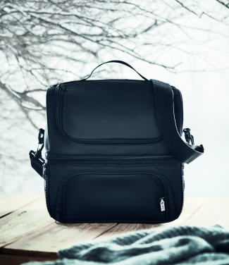 Logo trade promotional products image of: Cooler bag in 600D RPET