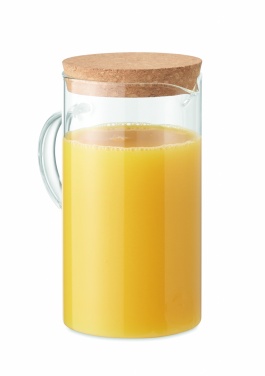 Logo trade promotional items picture of: Borosilicate glass decanter 1L