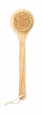 Logo trade promotional merchandise picture of: Bamboo bath brush