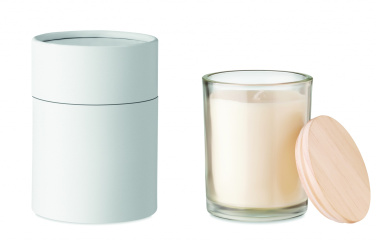 Logo trade promotional products image of: Vanilla fragranced candle