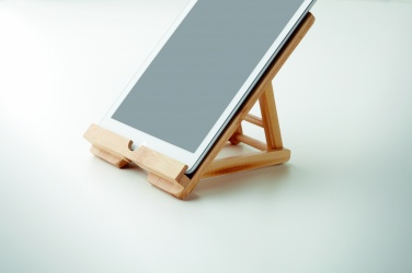 Logotrade promotional products photo of: Bamboo tablet stand TUANUI