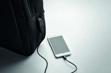 Logotrade promotional merchandise image of: Laptop backpack in 300D RPET
