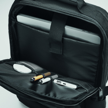 Logotrade advertising product image of: Laptop backpack in 300D RPET