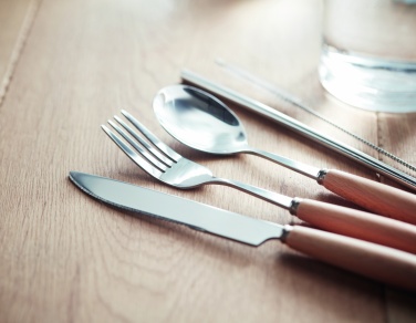 Logotrade corporate gift image of: Cutlery set stainless steel