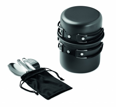Logotrade promotional gifts photo of: 2 camping pots with cutlery