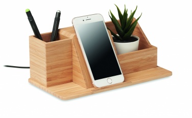 Logo trade promotional product photo of: Desktop wireless charger  10W GROOVY
