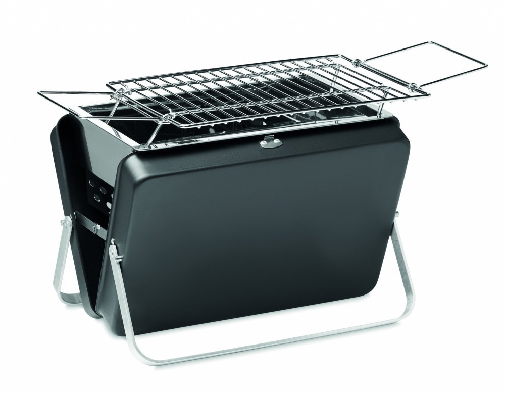 Logo trade promotional gifts picture of: Portable barbecue and stand
