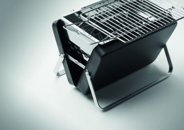 Logo trade promotional giveaways image of: Portable barbecue and stand