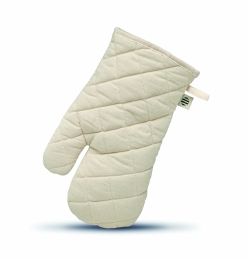 Logo trade promotional merchandise photo of: Organic cotton oven glove
