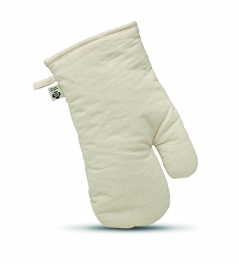 Logo trade promotional giveaway photo of: Organic cotton oven glove