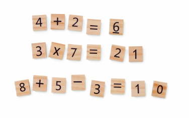 Logotrade promotional items photo of: Wood educational counting game