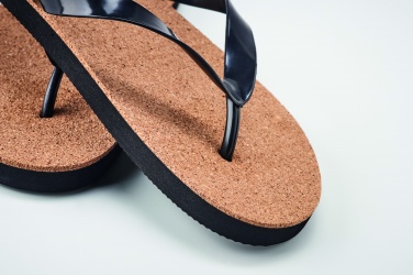 Logotrade advertising product image of: Cork beach slippers L