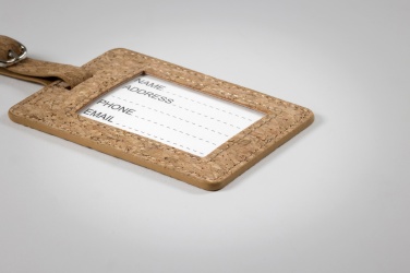 Logotrade business gift image of: Cork luggage tag
