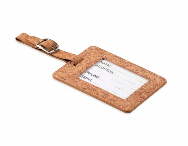 Logotrade promotional merchandise photo of: Cork luggage tag