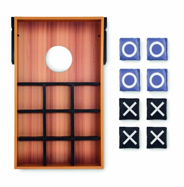 Logotrade promotional item image of: Double sided MDF game set