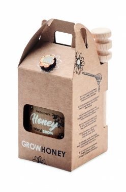 Logo trade promotional giveaway photo of: Wildflower honey jar set 50gr