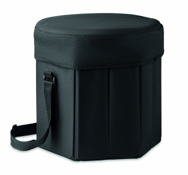 Logo trade business gifts image of: Foldable insulated stool/table