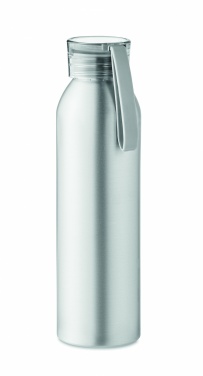 Logo trade promotional items image of: Recycled aluminum bottle